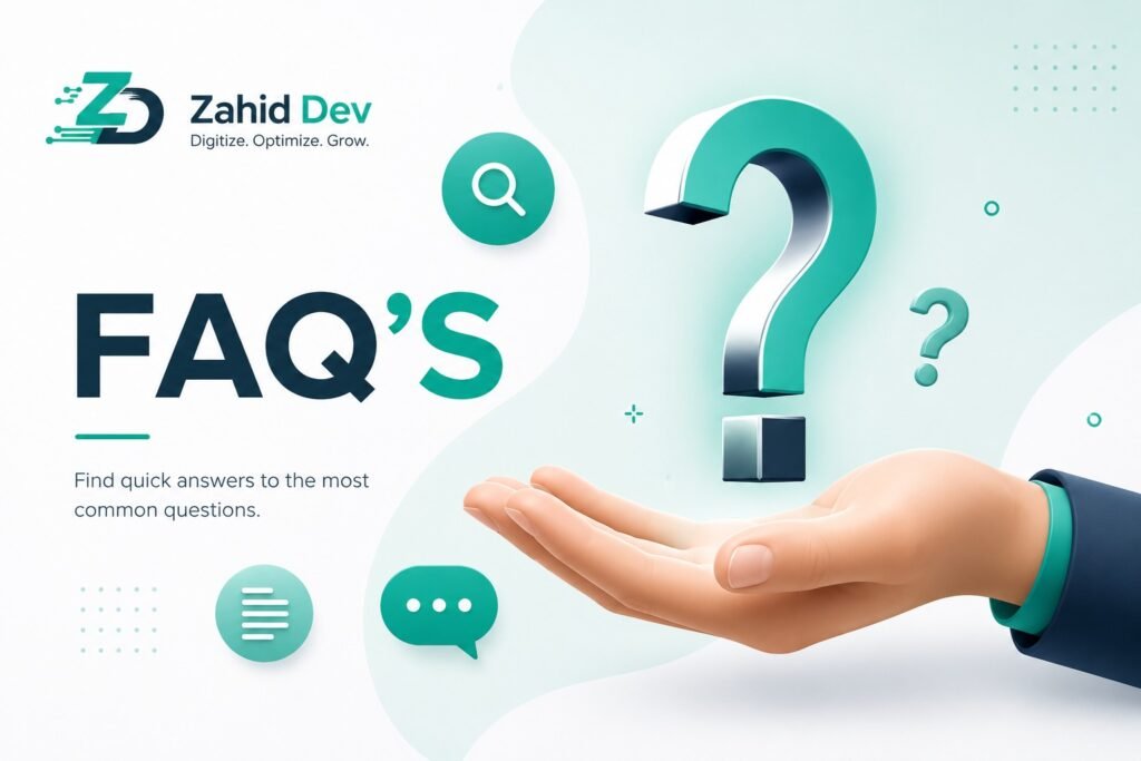 Zahid Dev FAQ